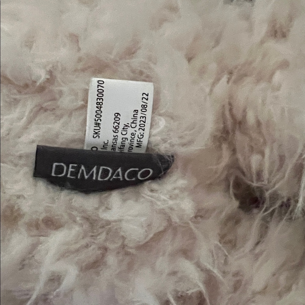 Demdaco - “Loved” Large 16” Plush Beautiful Bear Red/IvoryBlack - Picture 5 of 7